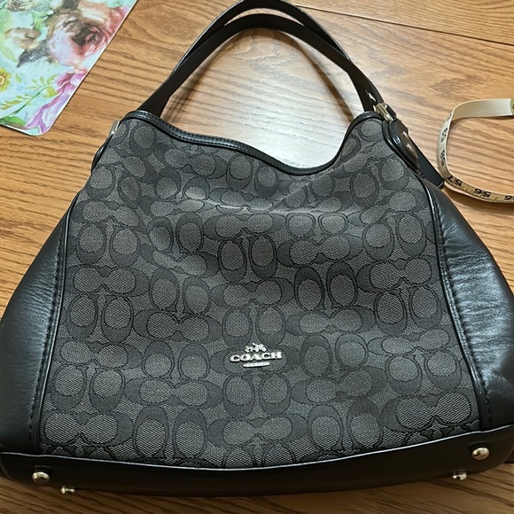Coach Handbags - COACH Pristine Signature “C” shoulder bag. Like new!!
